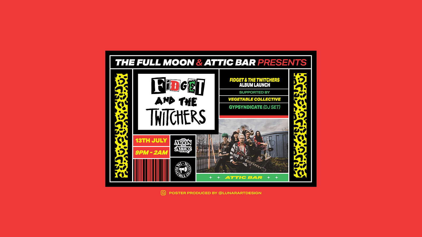 Album Launch at The Full Moon & Attic Bar