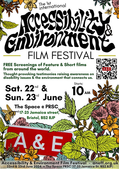 A&E Film Festival Sunday Pass at The Space, PRSC, 17-25 Jamaica Street, BS2 8JP