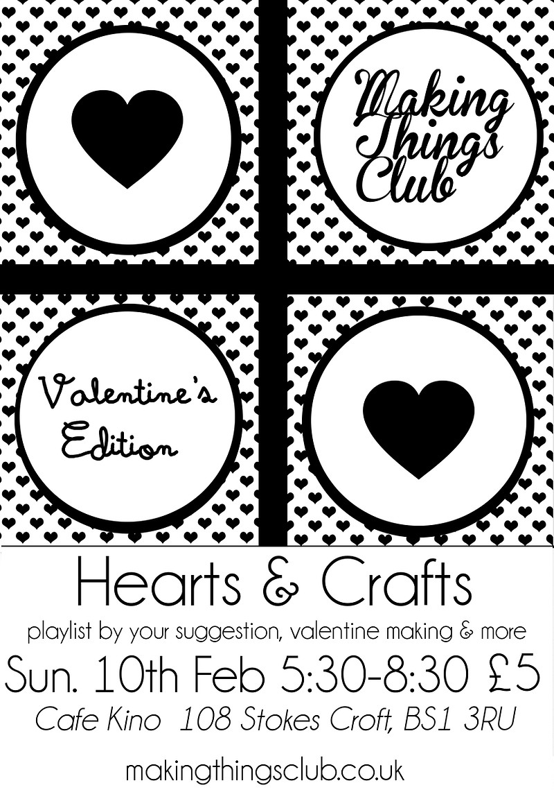Making Things Club at Cafe Kino