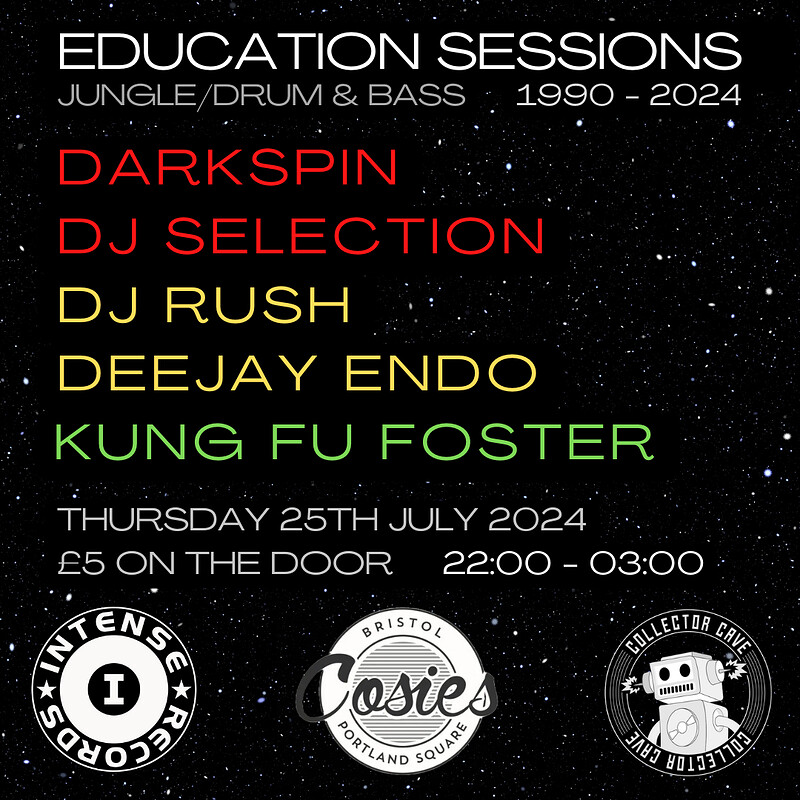 Education Sessions: Darkspin & DJ Selection at Cosies