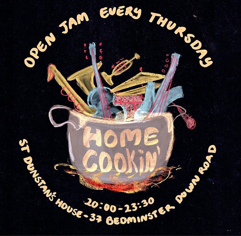 HOME COOKIN Jam at St Dunstans House