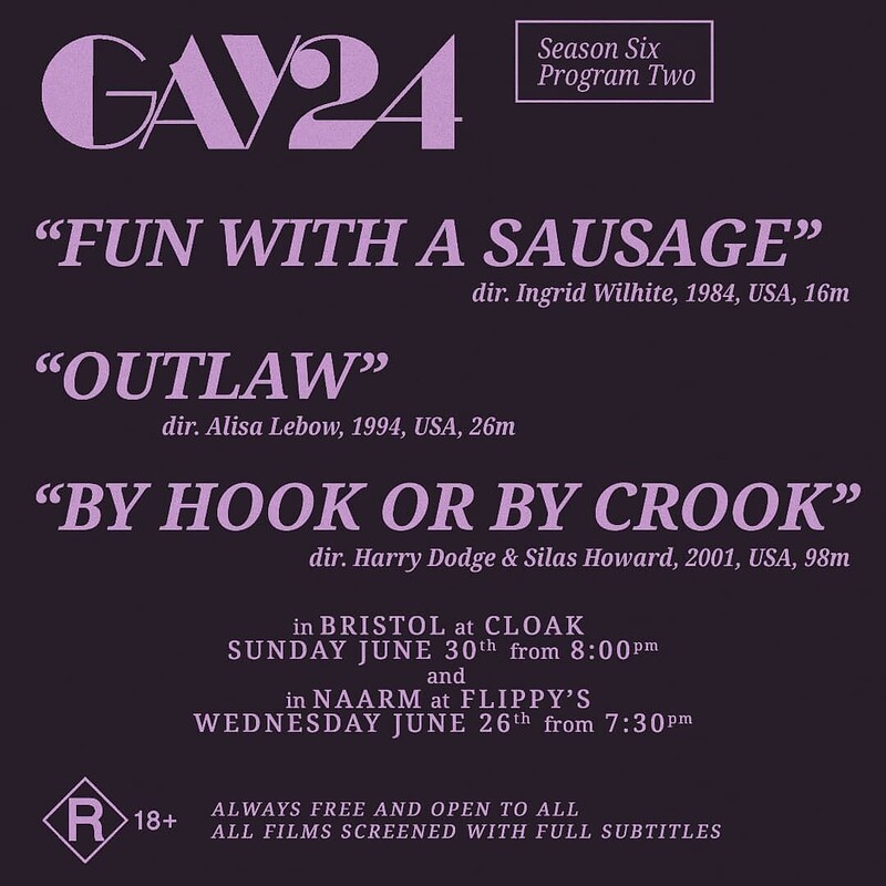 GAY24 Film Club: Gender Outlaws at Cloak