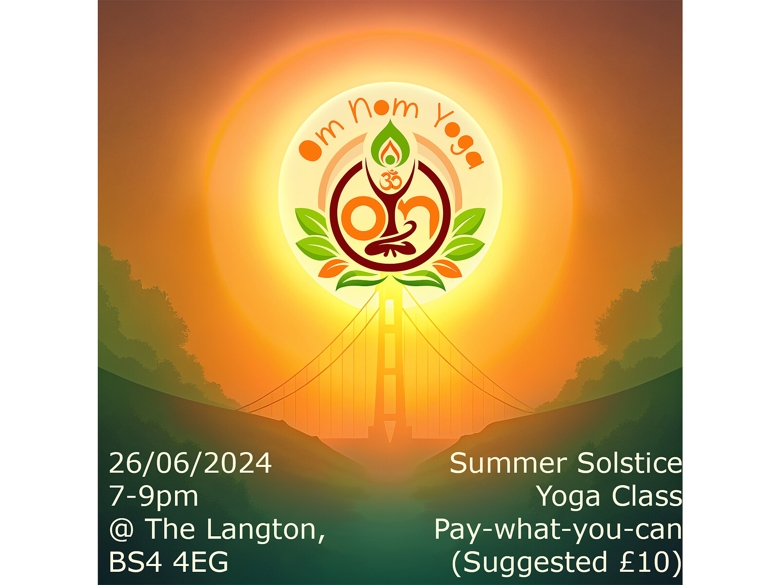 A Yoga Story: Summer Solstice at The Langton, Langton Ct Rd, Brislington, Bristol, BS4 4EG