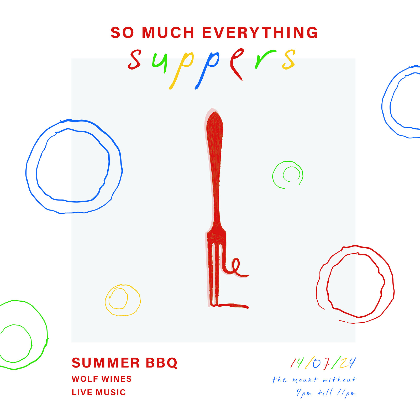 So Much Everything Summer BBQ at The Mount Without