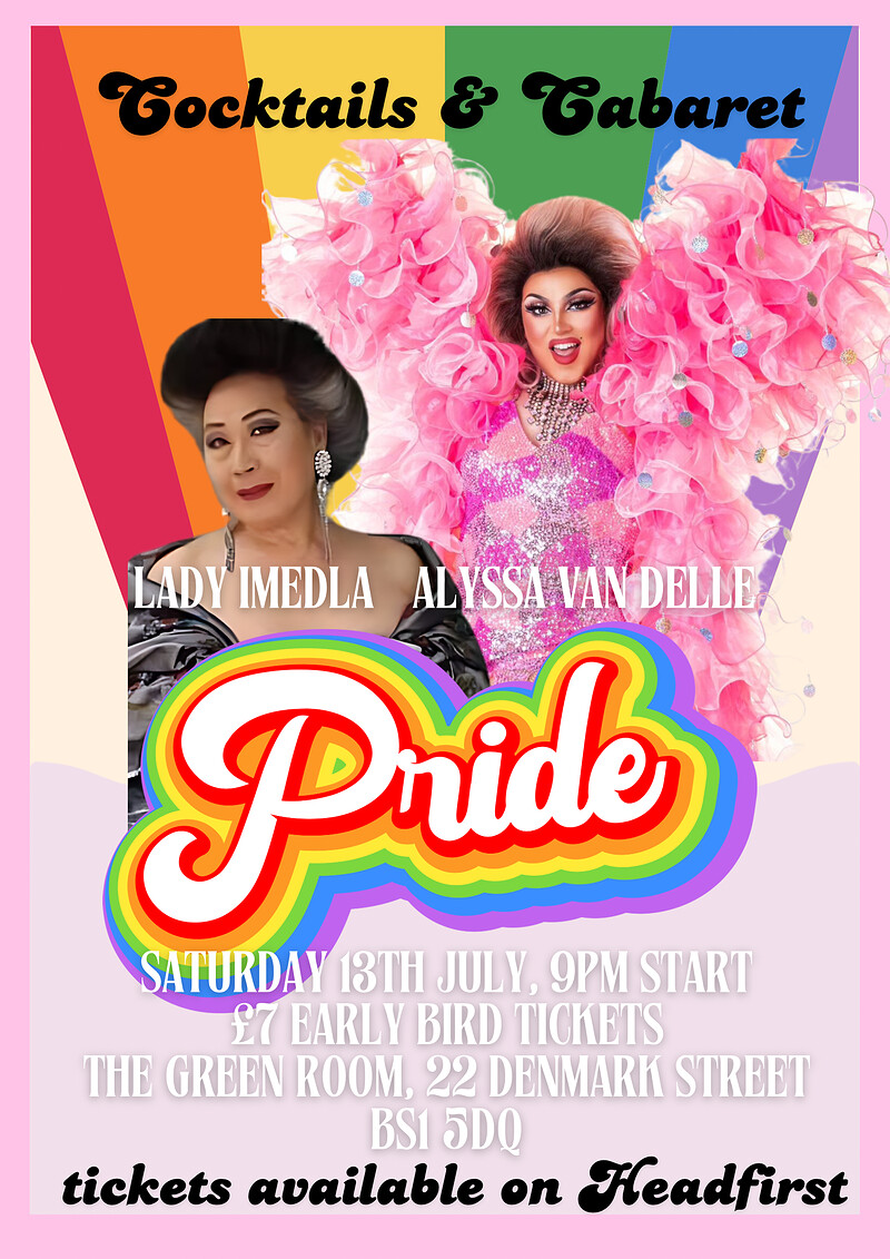 COCKTAILS AND CABARET - PRIDE EDITION at The green room