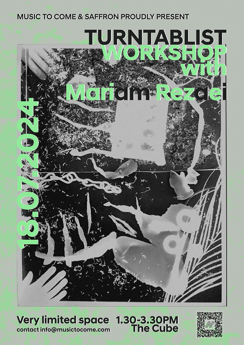Turntablist Workshop by Mariam Rezaei at The Cube
