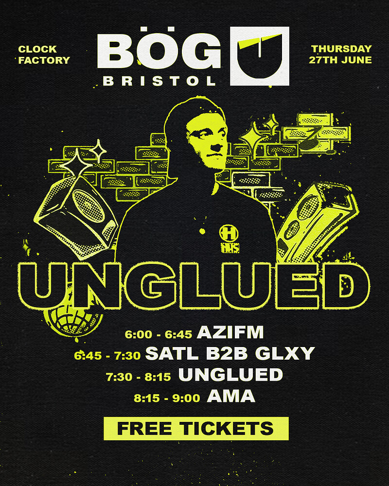 BOG x Hospital Records at Clock Factory
