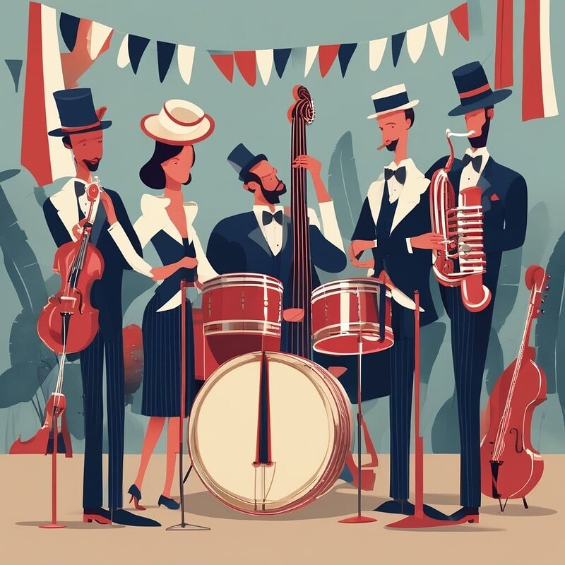 Bastille Day with Marie & The Dandy Lions at The Bristol Fringe