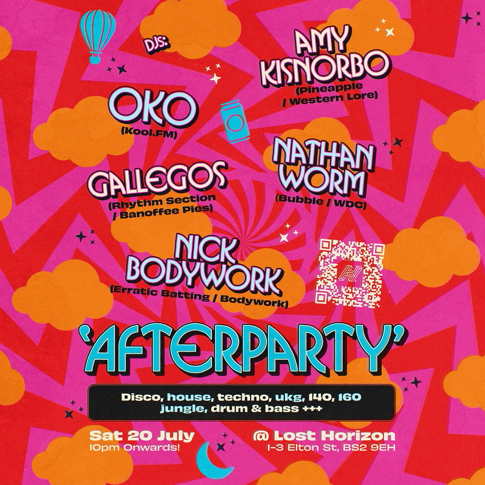 ‘AFTERPARTY’ - Oko, Gallegos, Amy Kisnorbo +++ at Lost Horizon