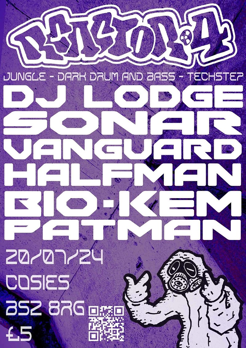 Reactor 4 - Techstep, Dark Drum & Bass, Jungle at Cosies