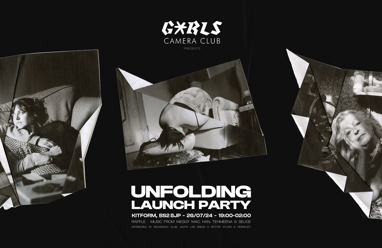 G*RLS CAMERA CLUB: UNFOLDING at Jamaica Street Studios - KIT FORM