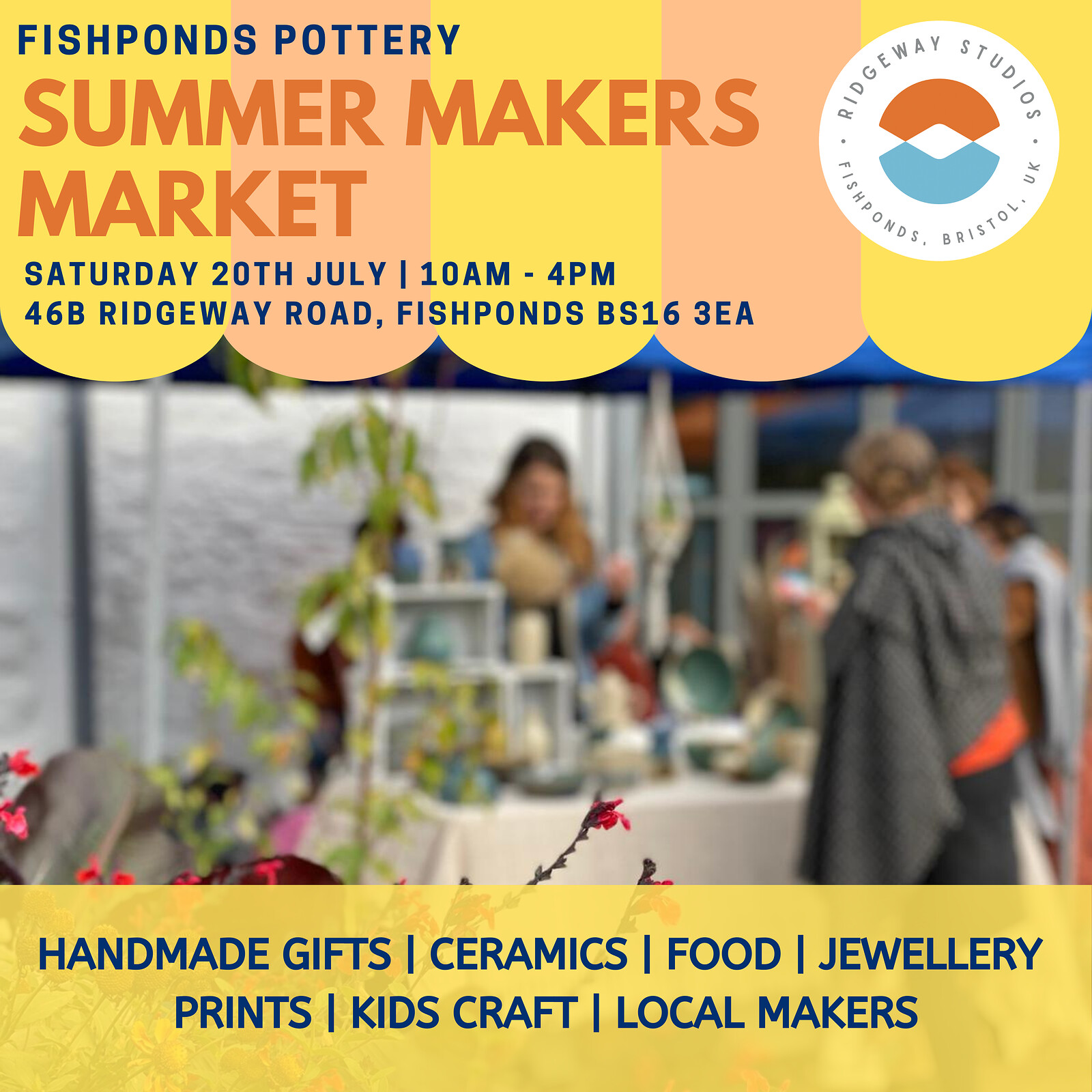Fishponds Pottery Summer Market at Fishponds Pottery