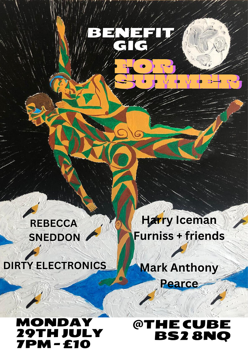 Benefit gig for Summer at The Cube