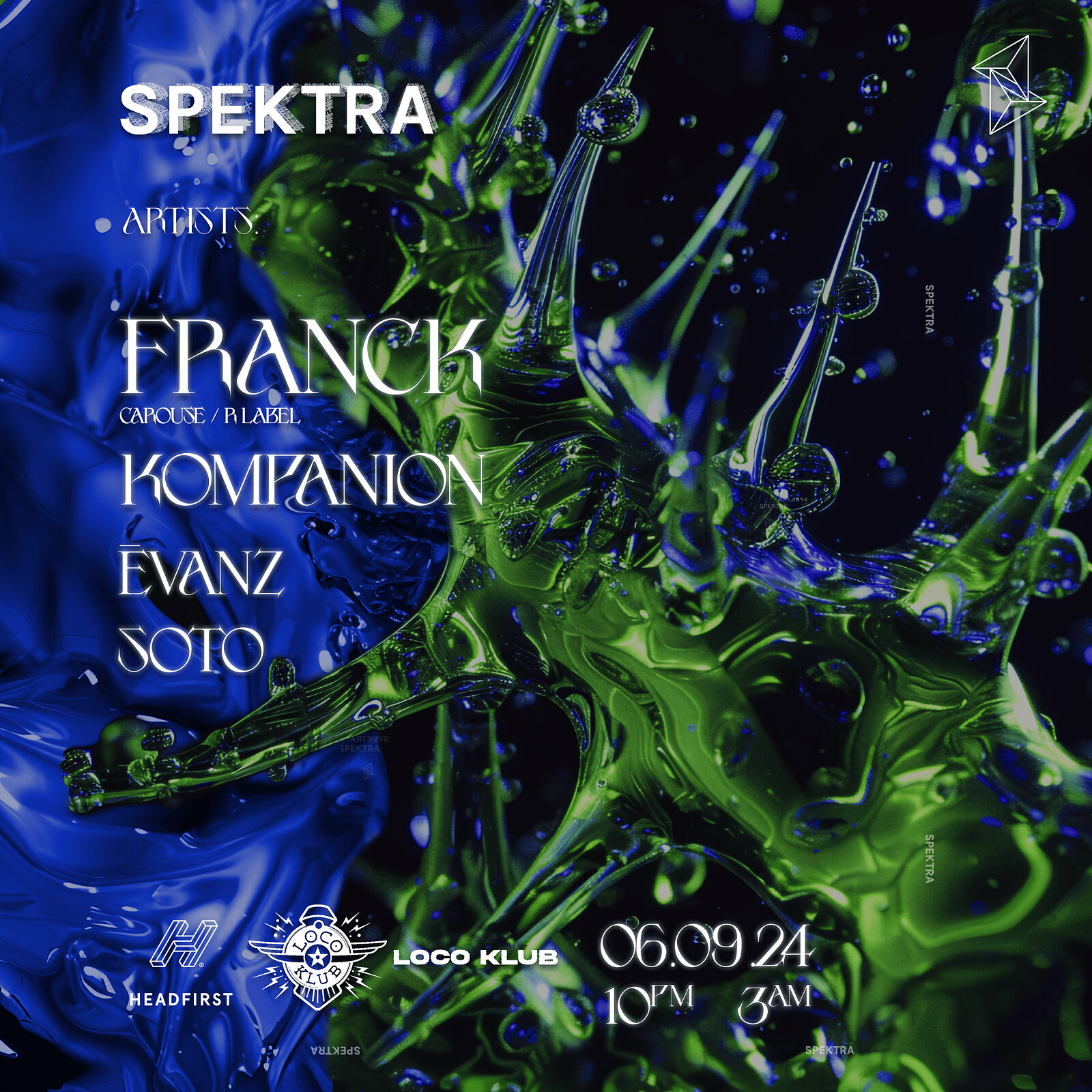 SPEKTRA: Franck at Loco Klub