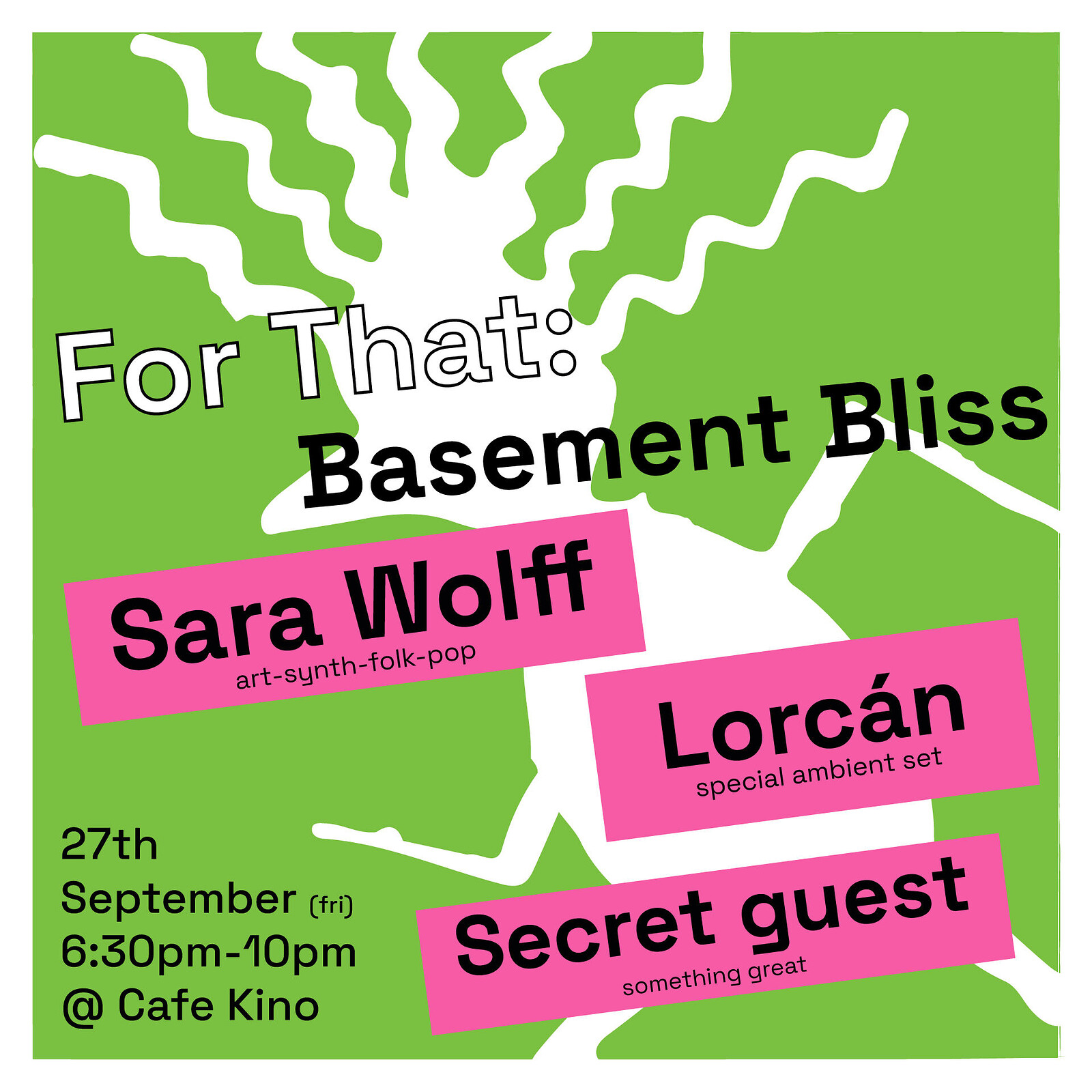 Basement Bliss at Cafe Kino