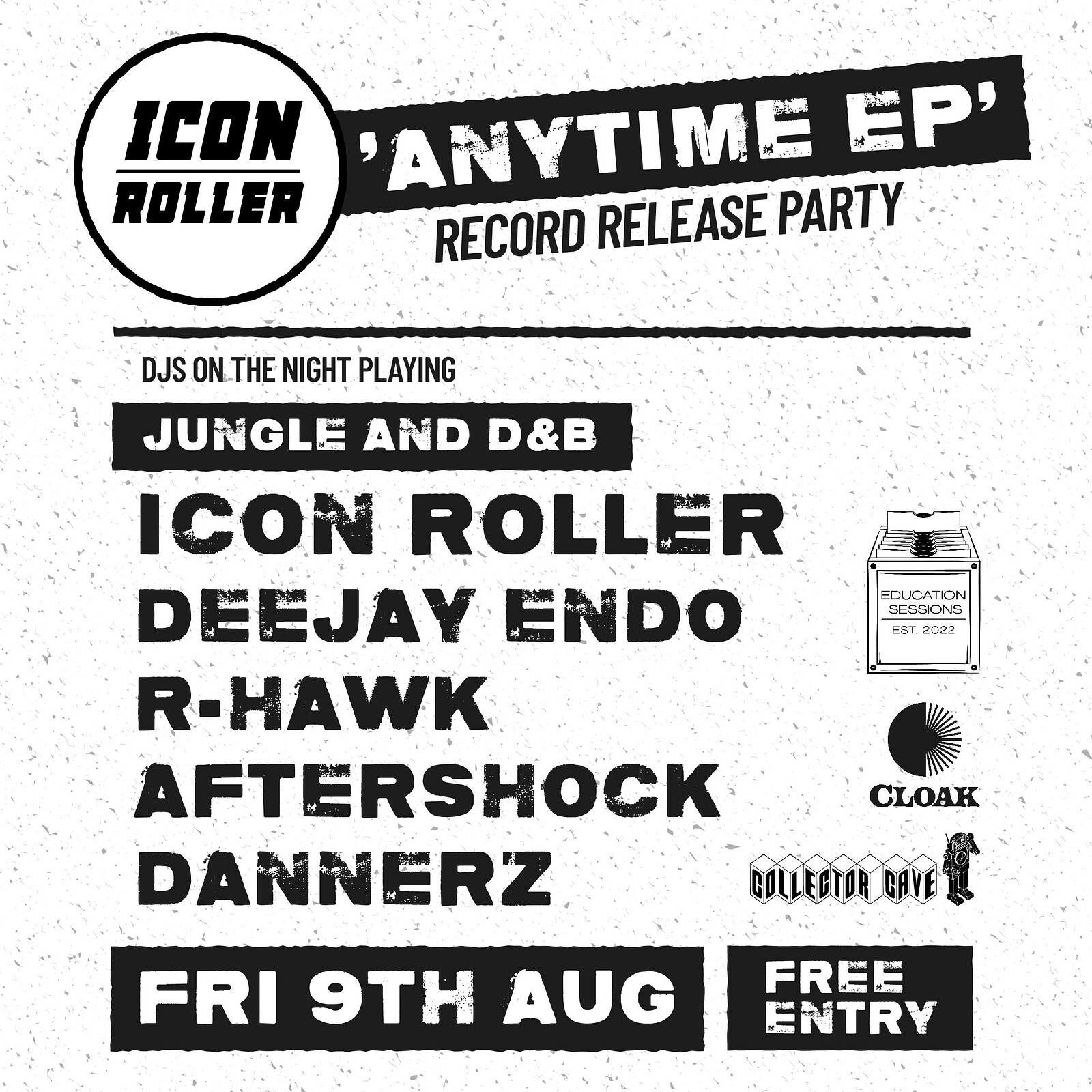 Icon Roller's 'Anytime EP' Launch Party at Collector Cave