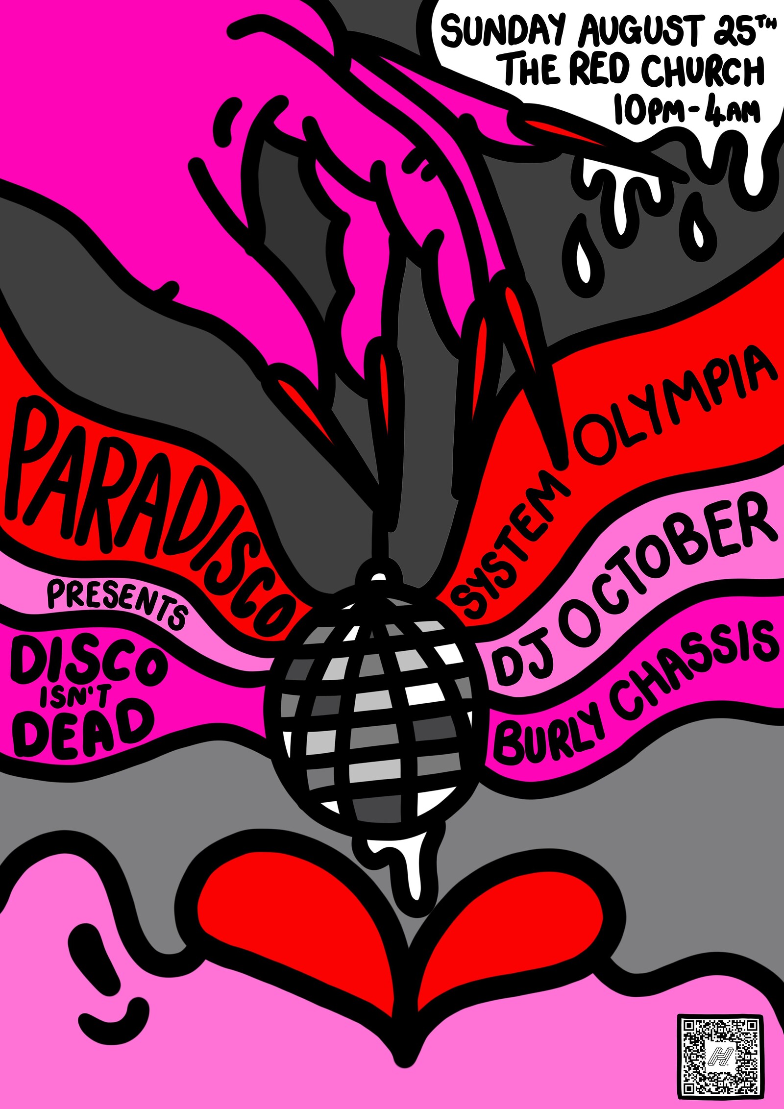 Disco Isn't Dead: System Olympia & DJ October at Red Church