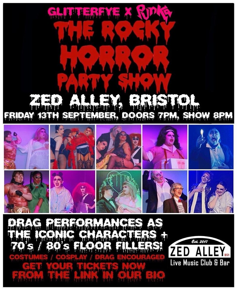 The Rocky Horror Party Show at Zed Alley