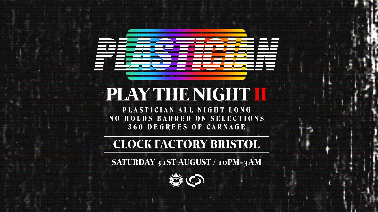 Plastician : Play The Night II at Clock Factory