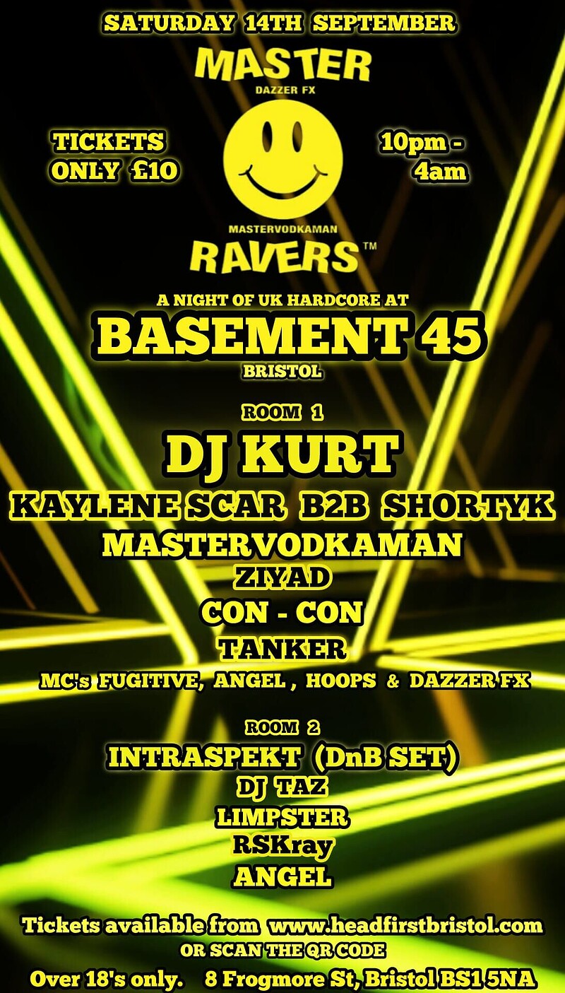 Master ravers at Basement 45