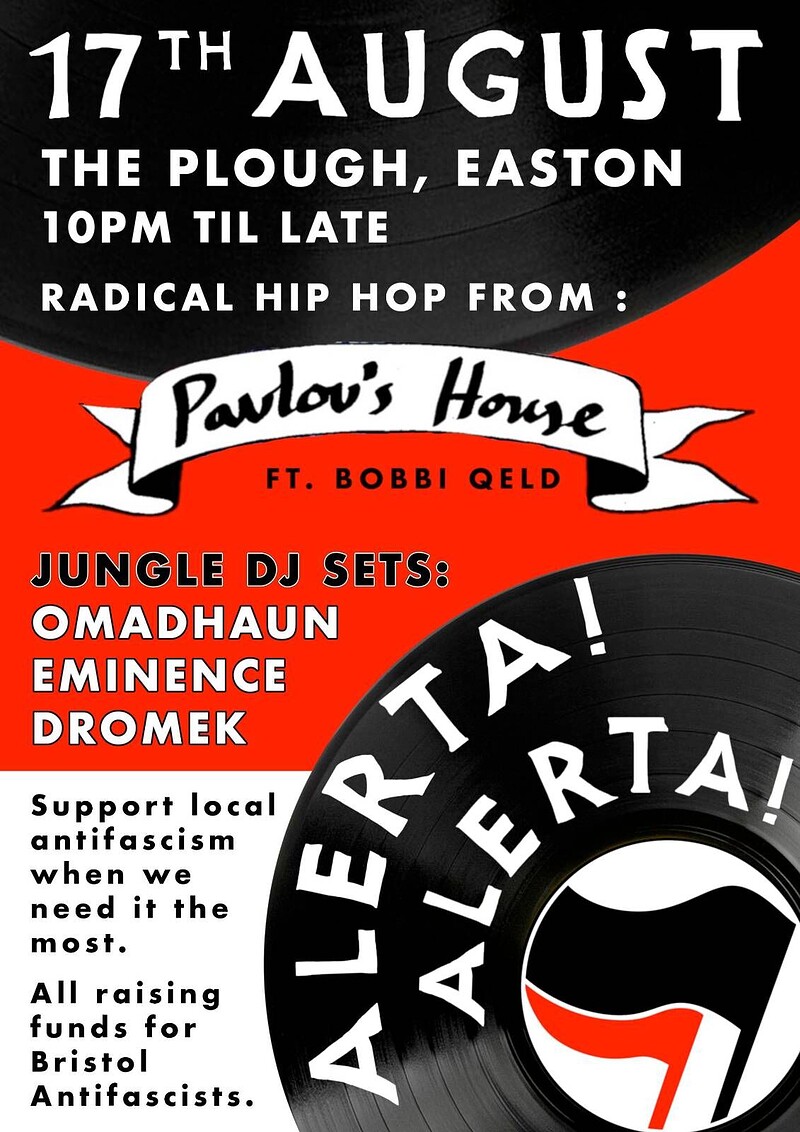 Alerta Antifascist Gig at The Plough Inn