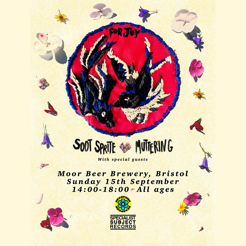 Soot Sprite + Muttering + Guests at Moor Beer Co