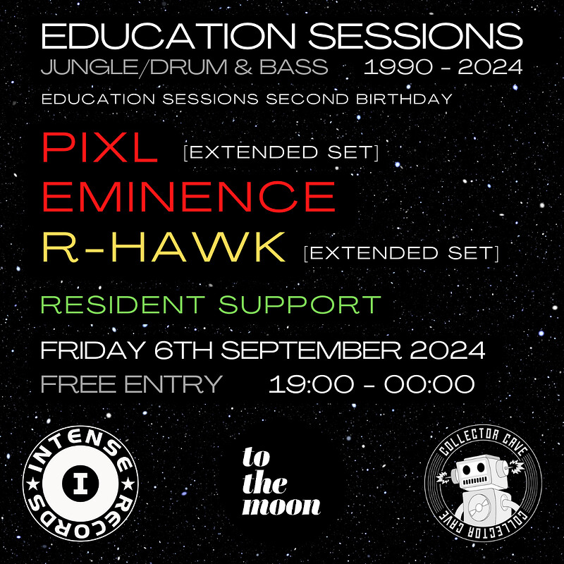 Education Sessions: Pixl, Eminence & R-Hawk at To The Moon