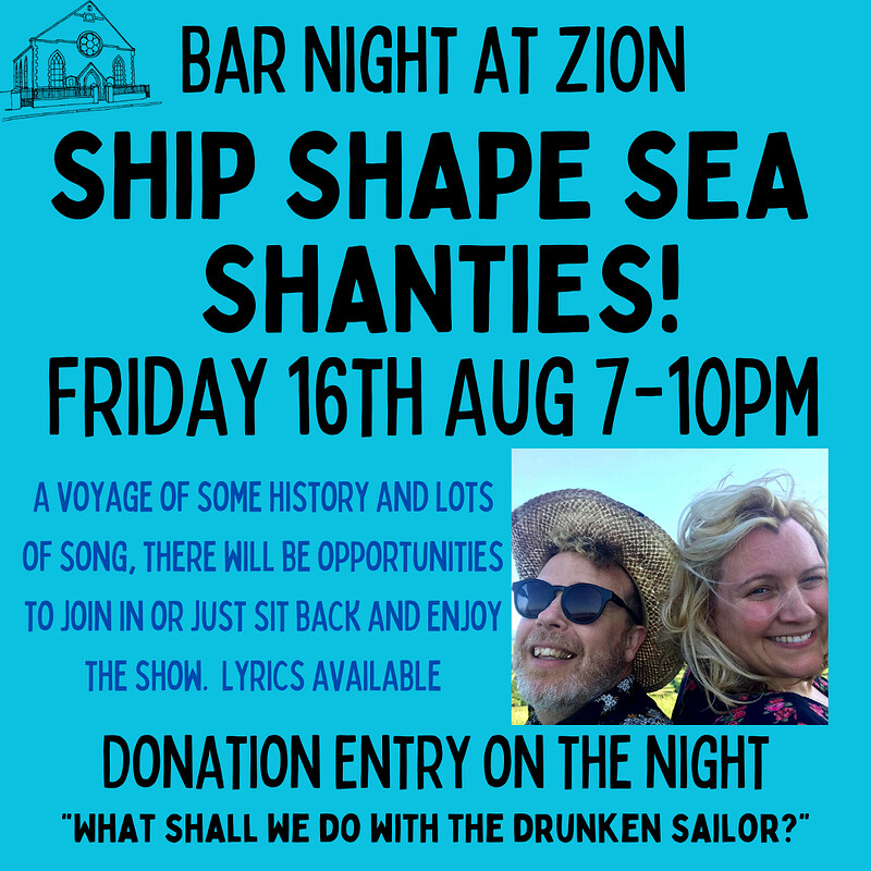 SEA SHANTY BAR NIGHT at Zion Bristol