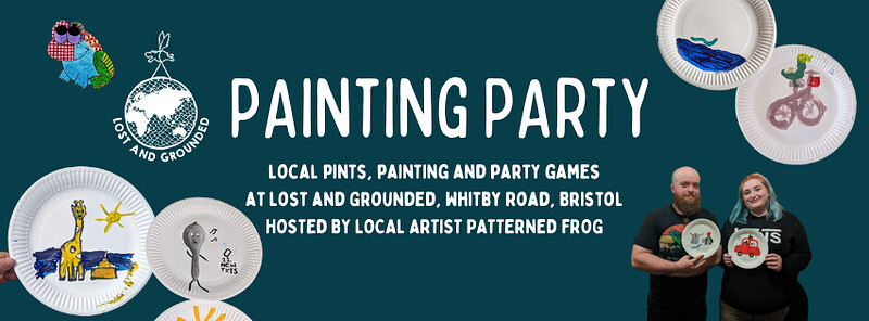Paints, Pints and Party Games at Lost and Grounded