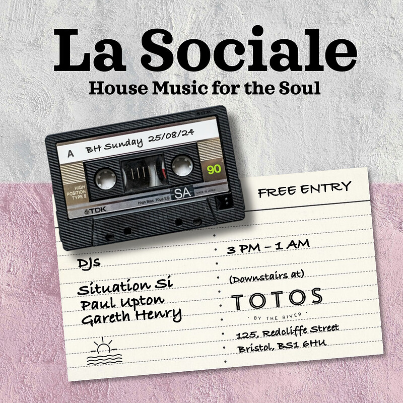 La Sociale at Toto's by the River