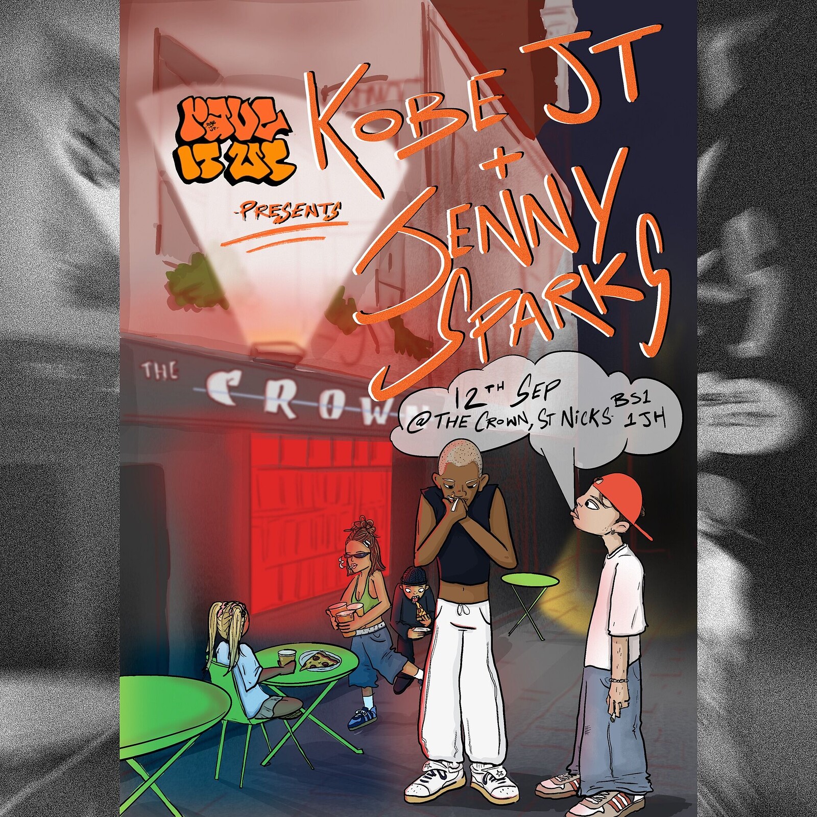 Rave It Up Presents; Kobe JT & Jenny Sparks at The Crown