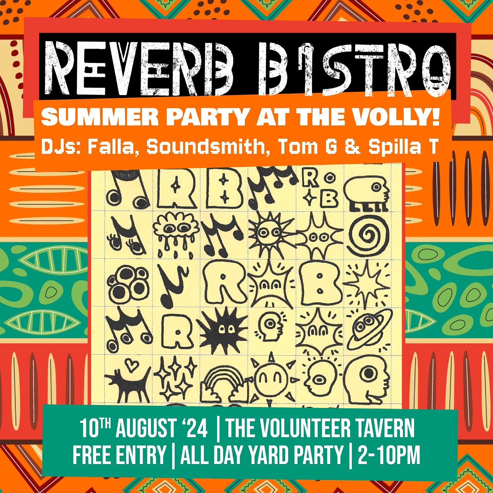 Reverb Bistro Summer Yard Party at The Volunteer Tavern