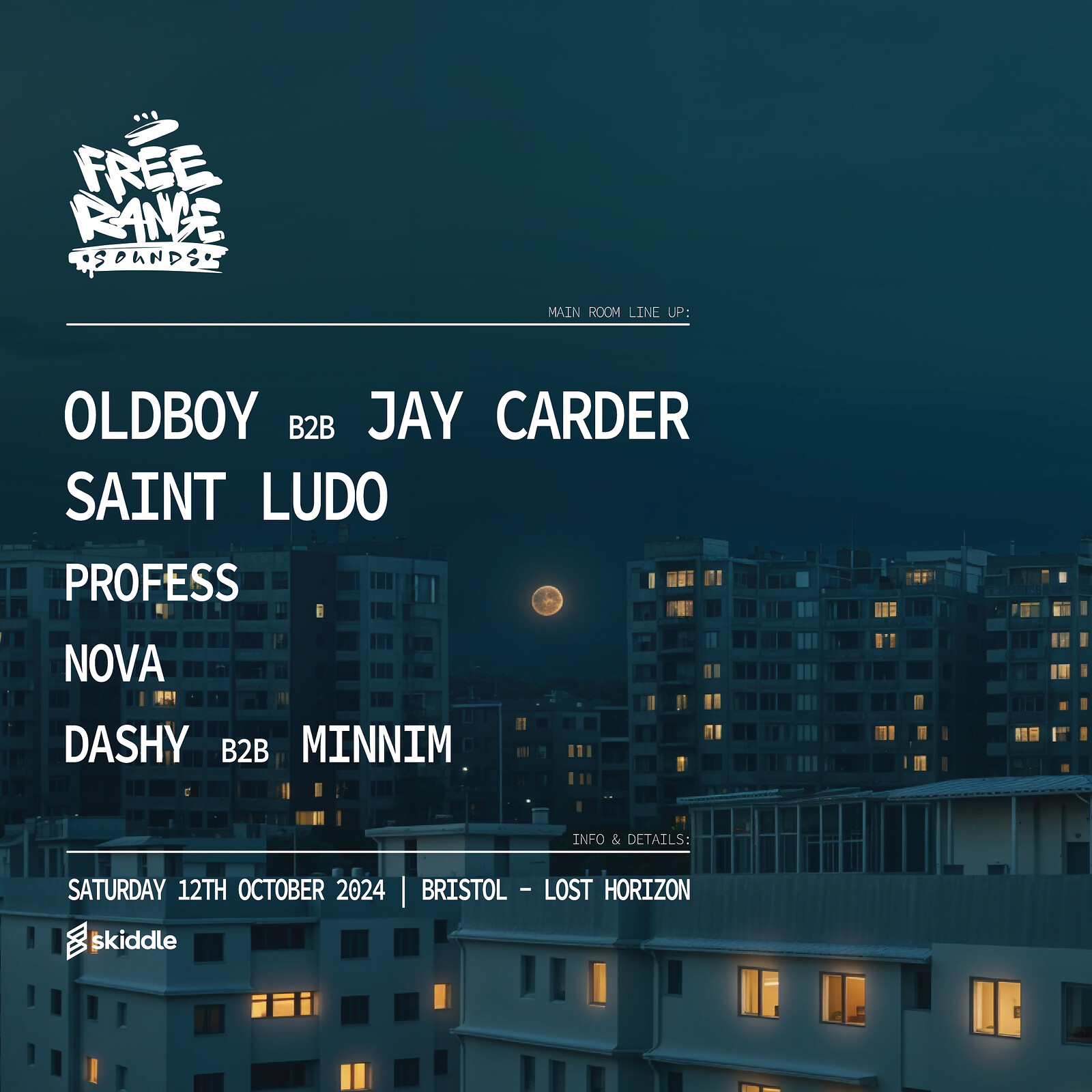 Oldboy b2b Jay Carder, Saint Ludo, Dashy & Minnim at Lost Horizon