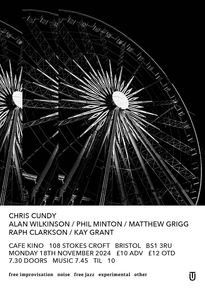Chris Cundy | Wilkinson • Minton • Grigg | RC • KG at Cafe Kino