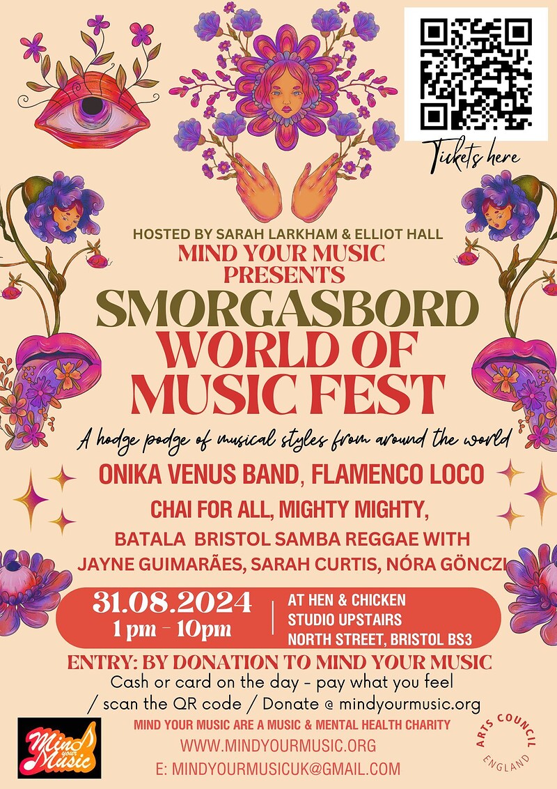 Smorgasbord World of Music Festival at Hen and Chicken