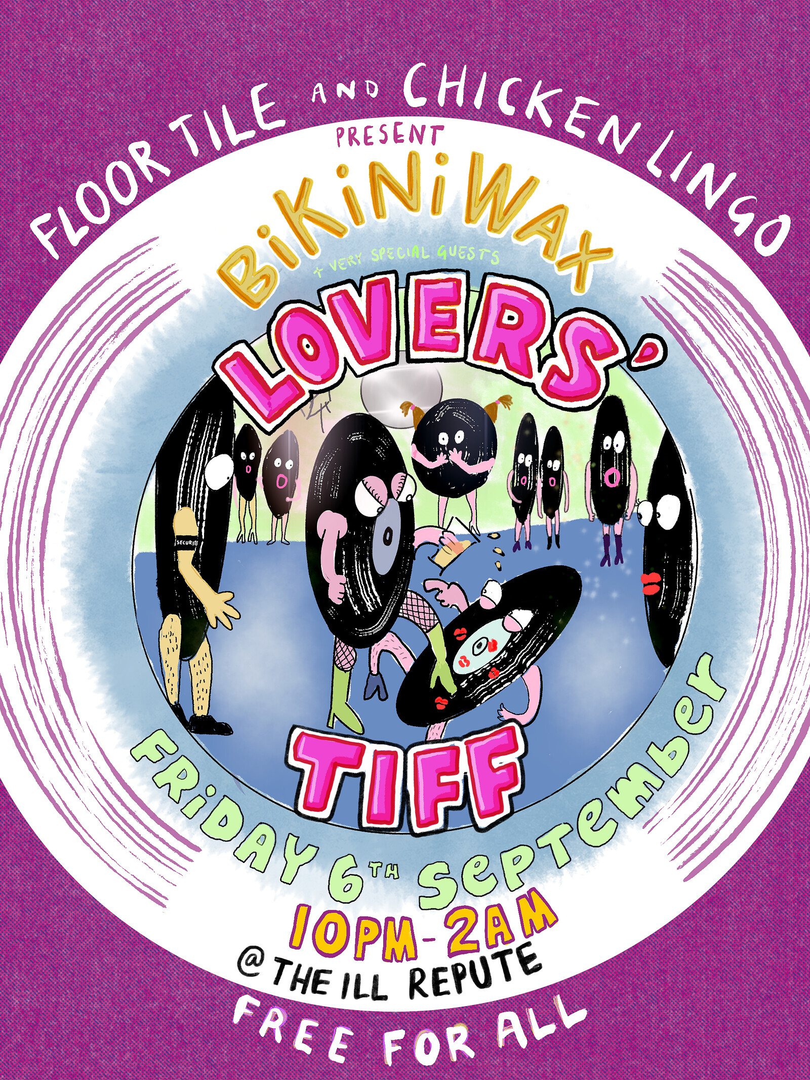 Bikini Wax: The Lovers' Tiff at The Ill Repute