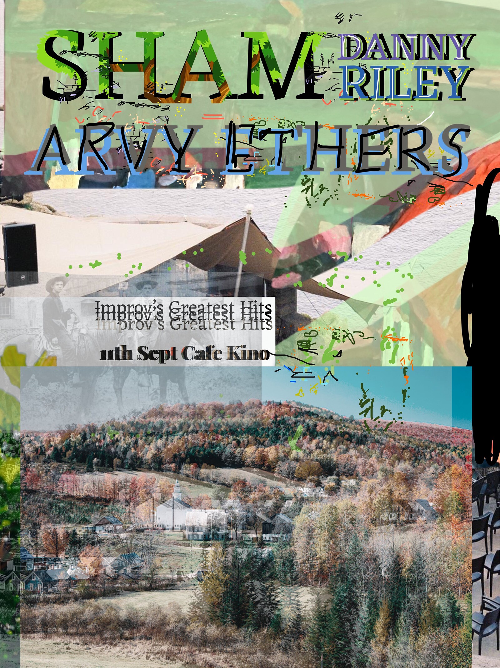 SHAM  / Arvy Ethers + Danny Riley at Cafe Kino