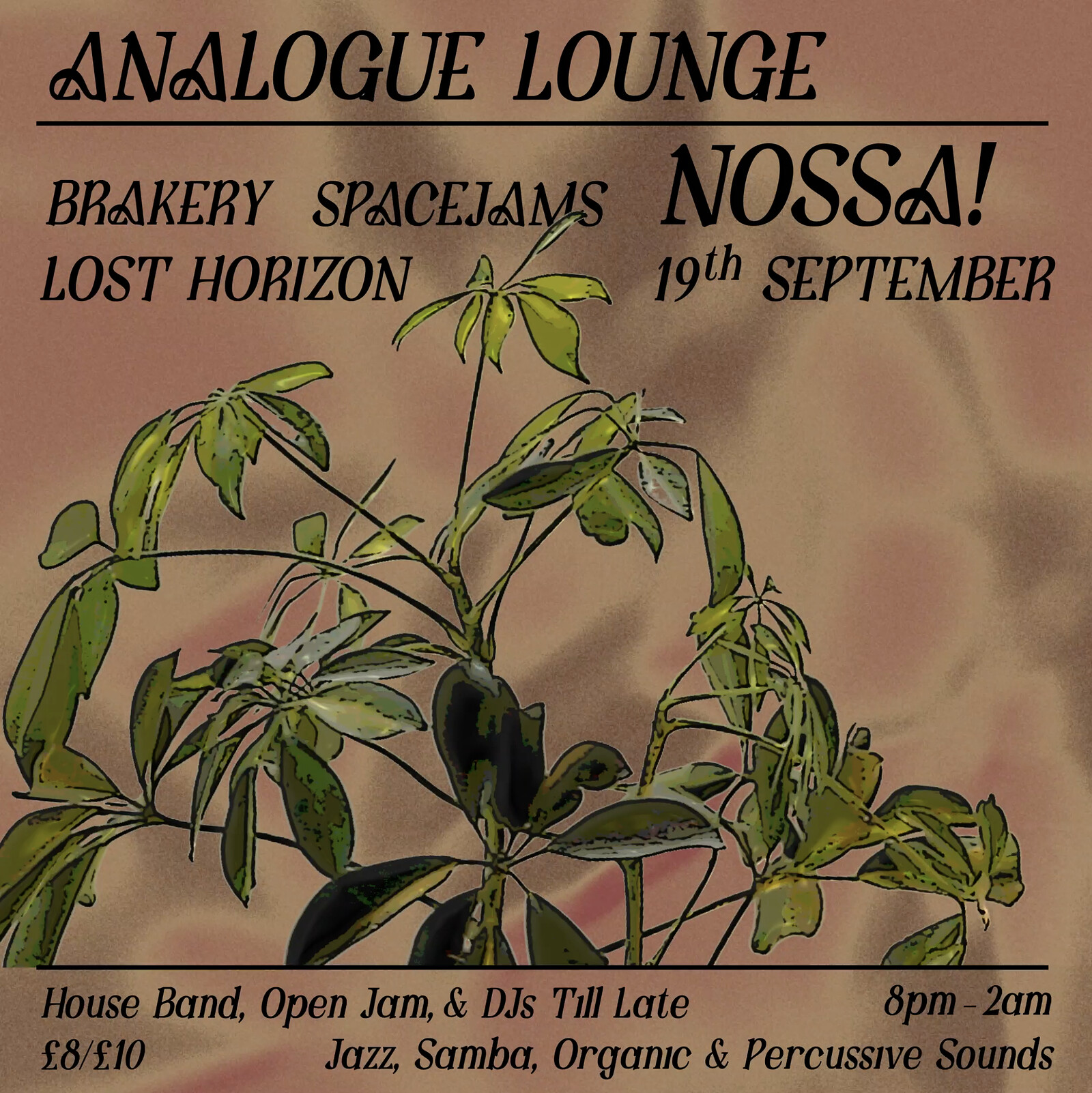 Analogue Lounge w/ NOSSA at Lost Horizon