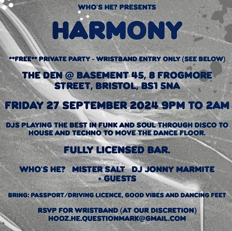 HARMONY at theden@Basement45