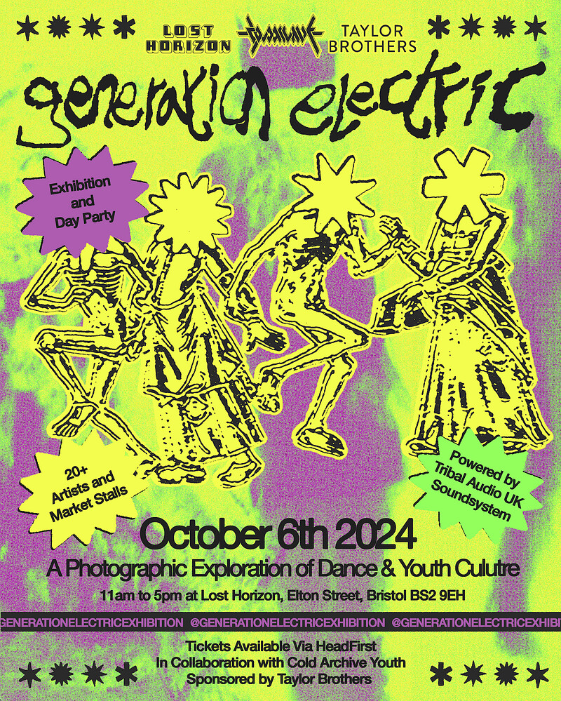 Generation Electric VOL 2 : Exhibition + Day Party at Lost Horizon
