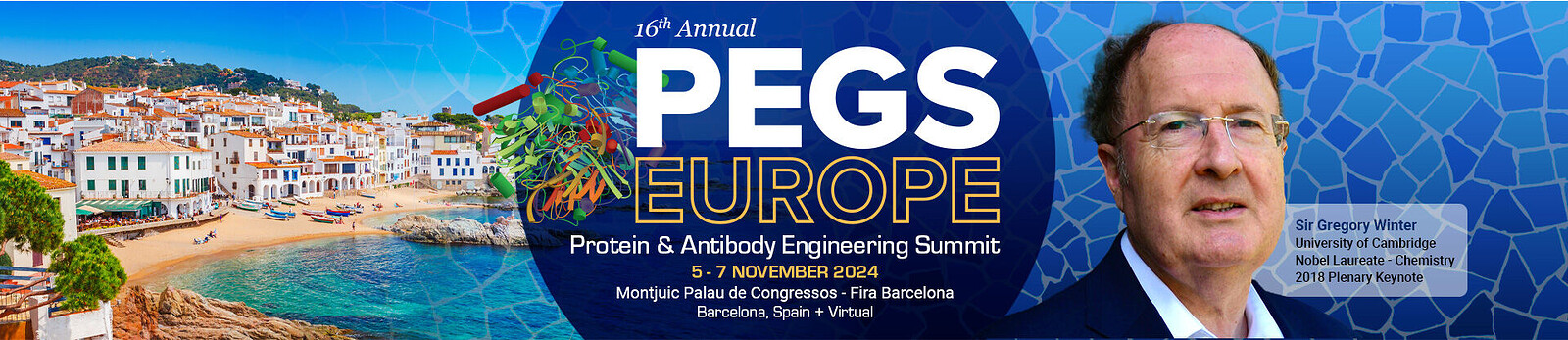 PEGS Europe: Protein and Antibody Engineering Summ at Montjuic Palau De Congressos-Fira Center, Barcelona