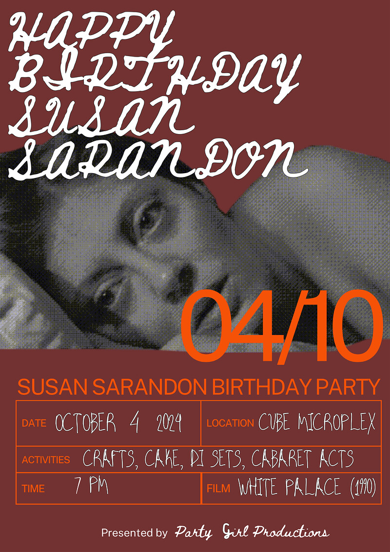 Susan Sarandon Birthday Party at The Cube