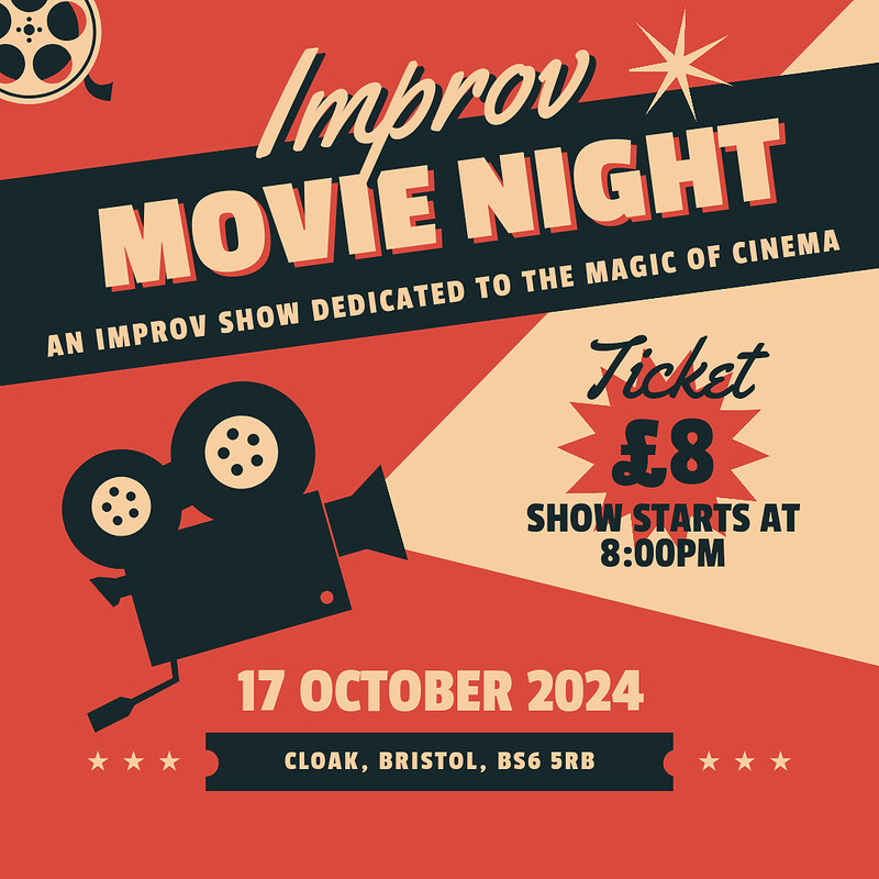 Improv Movie Night at Cloak