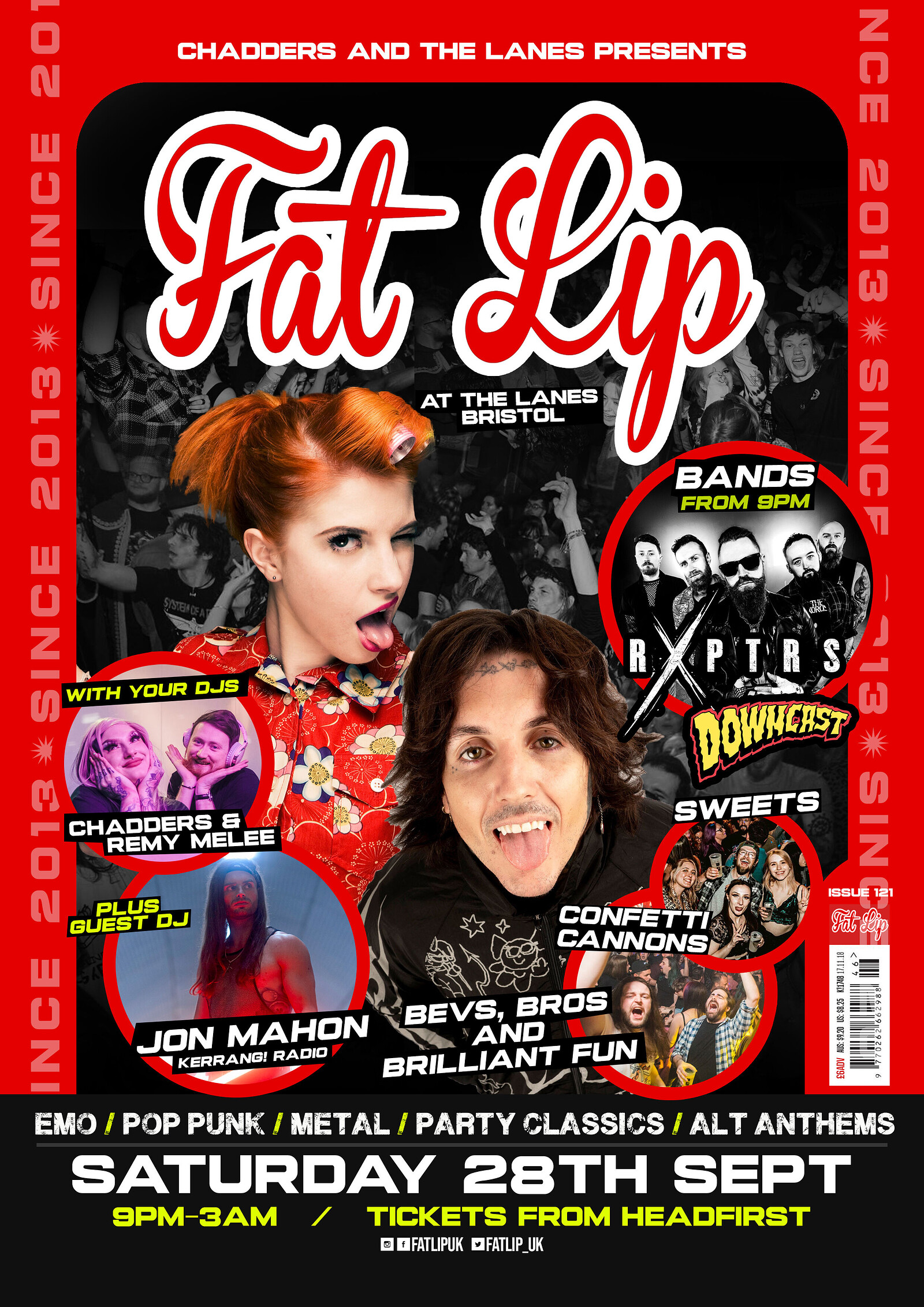 ★ FAT LIP ★ Bristol's Biggest Emo Party at The Lanes