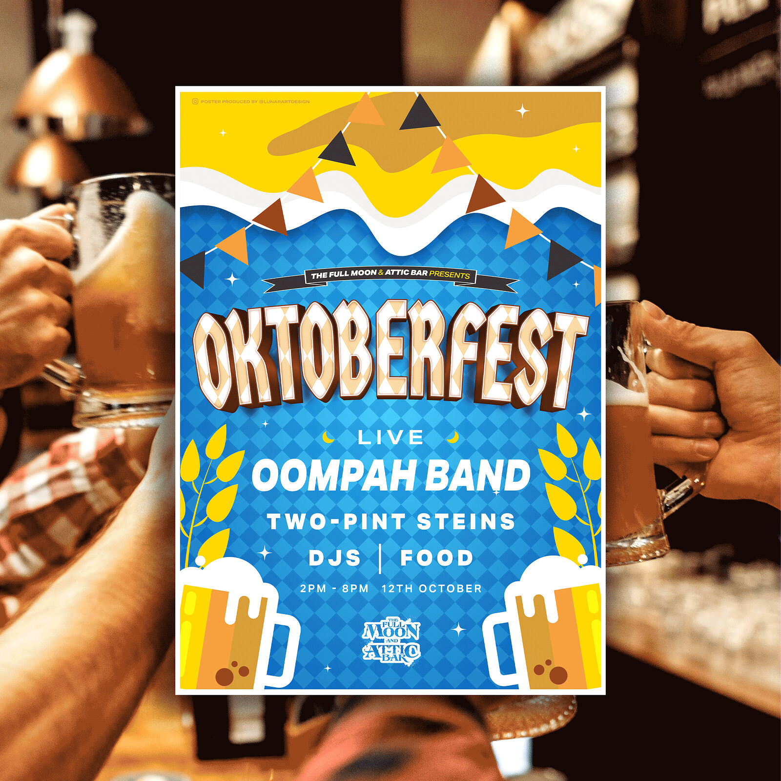 OKTOBERFEST at The Full Moon & Attic Bar
