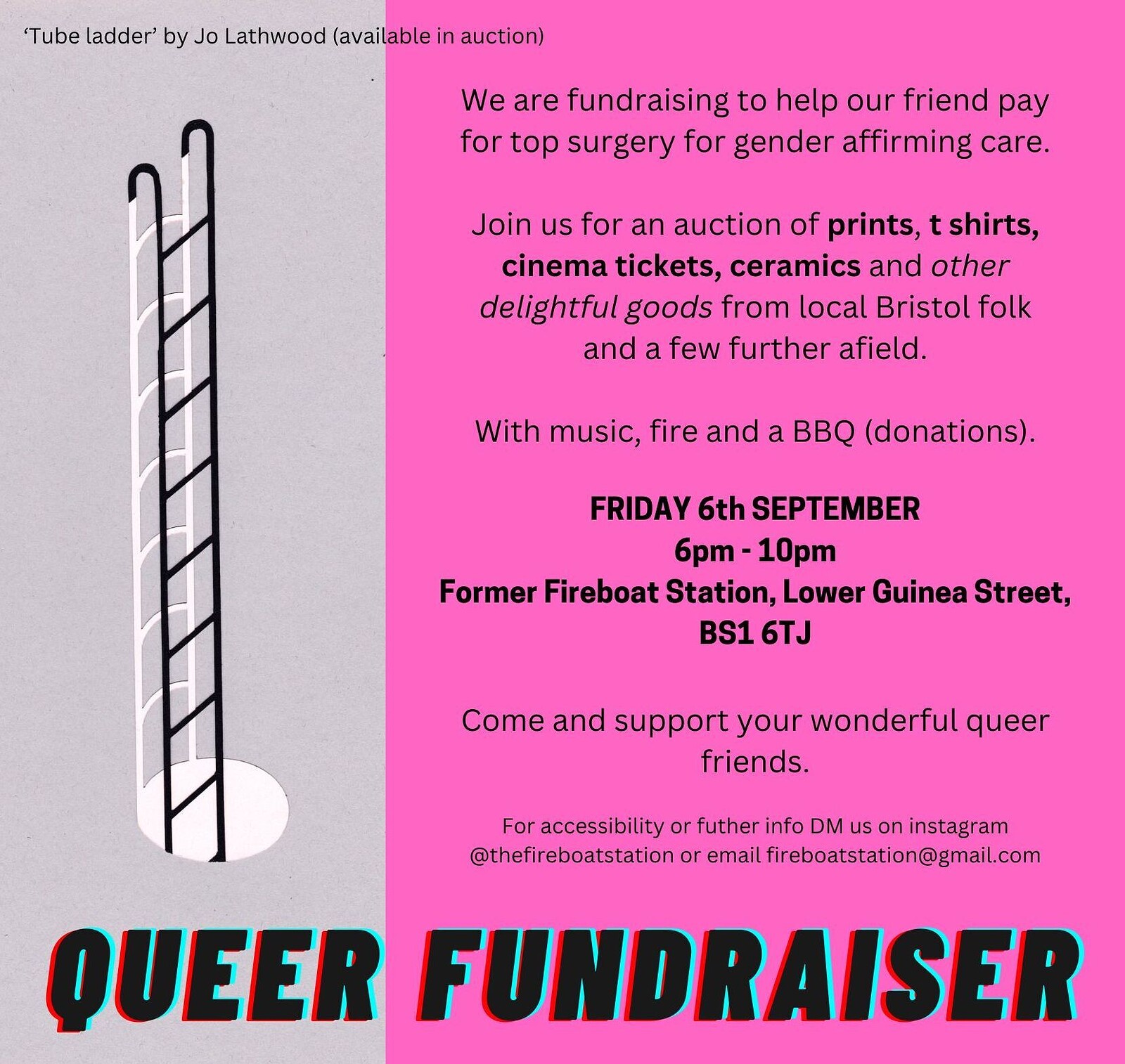 Queer Fundraiser at The Former Fireboat Station