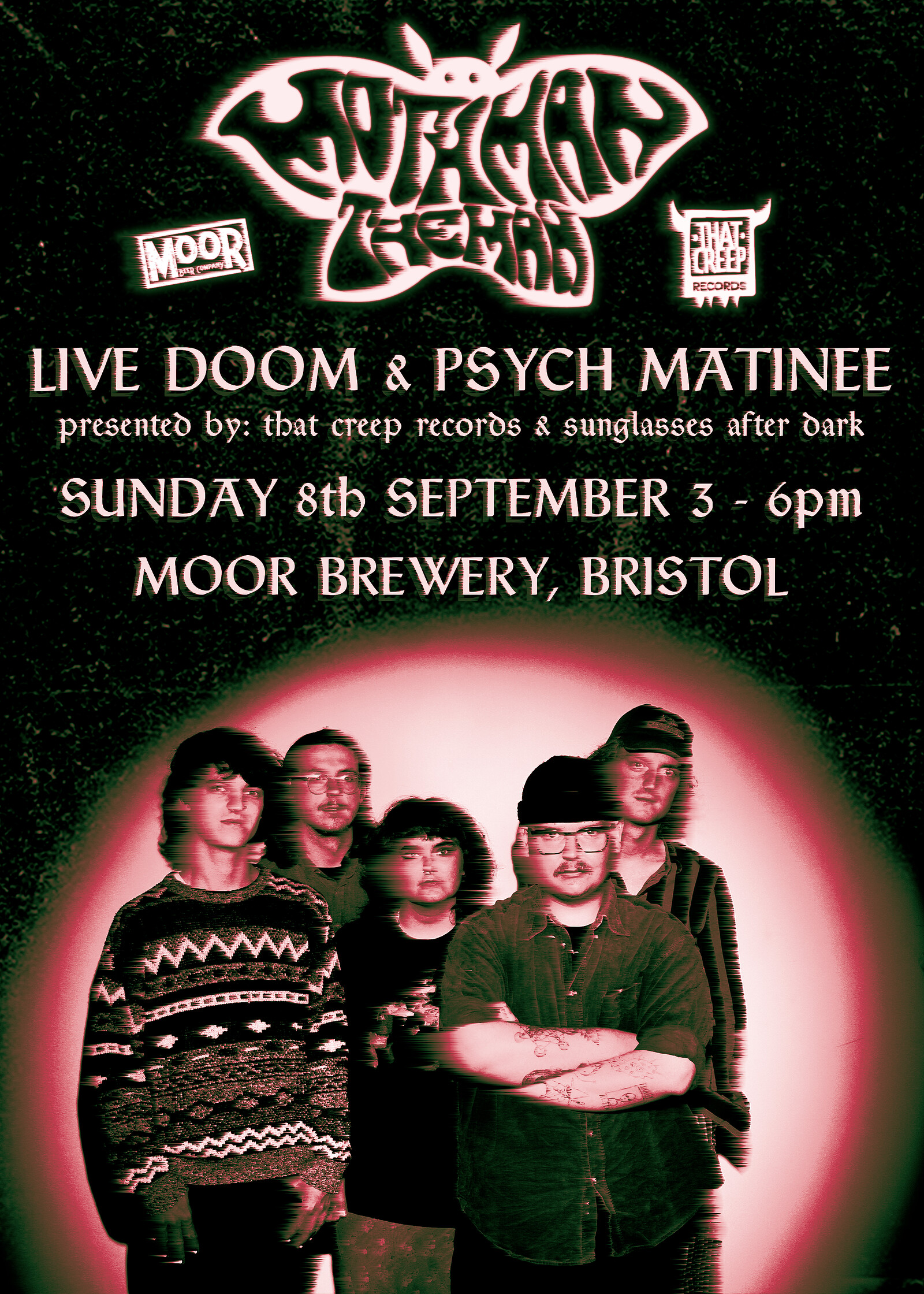 Mothman, The Man | Psych & Doom Matinee at Moor Beer Co