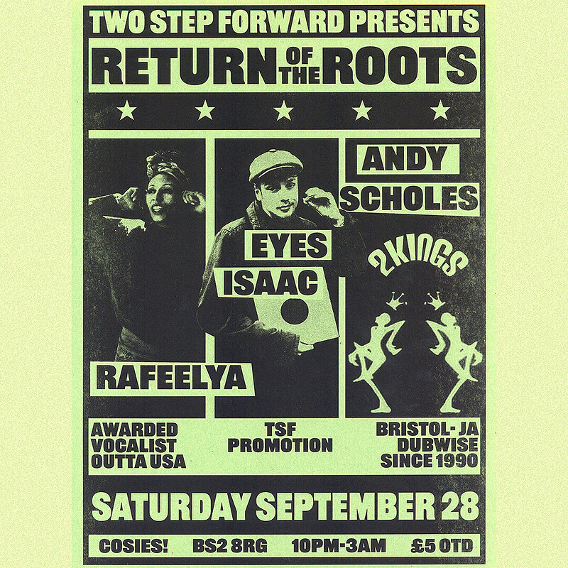 RETURN OF THE ROOTS at Cosies