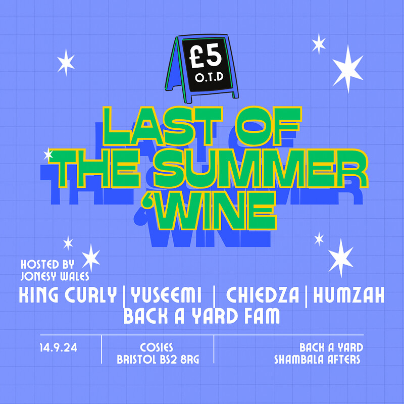 LAST OF THE SUMMER ‘WINE at Cosies