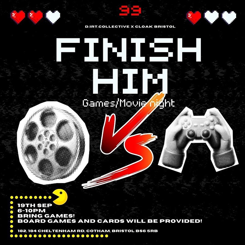 "FINISH HIM" at Cloak